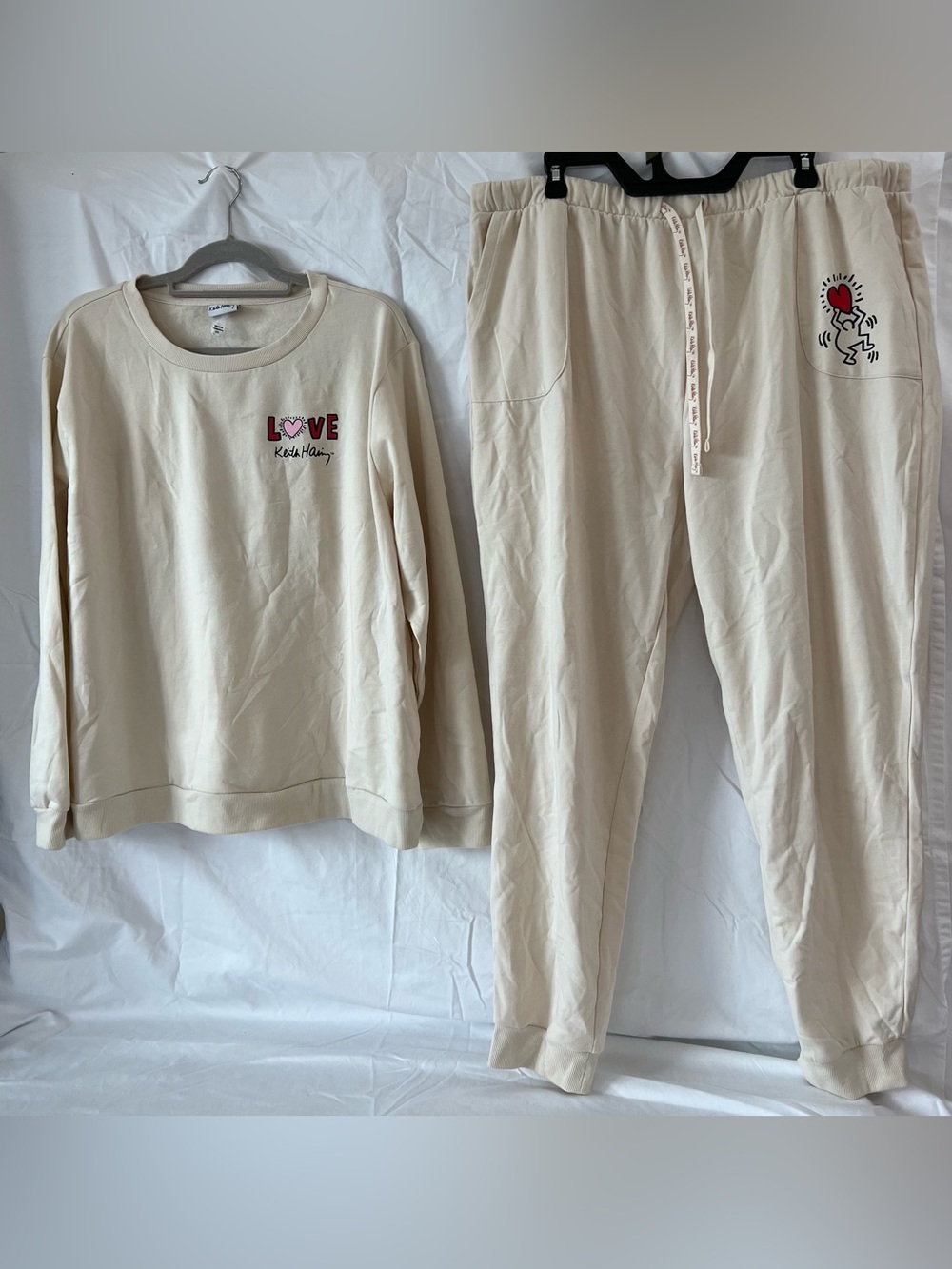 Keith Haring 'LOVE' Cozy Pajama Set #175